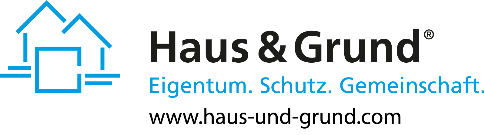 Eigentum. Haus Roland logo. Gemeinschaft.